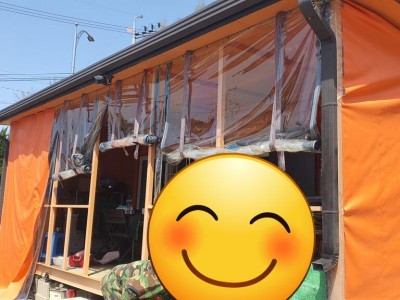전남 화순군 농막 방풍막